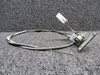 W-37-2 Mooney M20C Flap Release Control Cable (Length: 49-1/2")