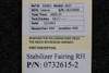0732615-2 Cessna 182F Stabilizer Fairing RH