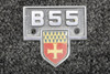 Beechcraft Parts 96-000041-1 Beechcraft 95-B55 Emblem with Crest (Slightly Faded) 