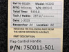 Mooney Aircraft Parts & Accessories 750011-501 Mooney M20G Flap Control Handle 