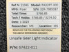 67422-011 Piper PA32RT-300 Unsafe Gear Light Indicator