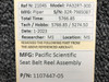 1107447-05 Pacific Scientific Seatbelt Reel Assembly