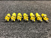 200E Cessna A188B Spray Nozzle Drain Set of 14 (Yellow)
