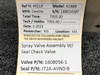 1608056-1 Cessna A188B Spray Valve Assembly with Seal Check Valve
