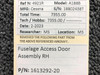 1613292-20 Cessna A188B Fuselage Access Door Assembly RH (Missing Cam Locks)