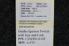 Gerdes C292501-0105 Gerdes A-510 Ignition Switch with Key and Lock 