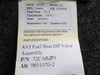 72CA0279 (Alt: 9851070-2) AVI Fuel Shut-Off Valve Assembly