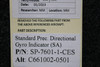 Standard Precision SP-7601-1-CES (Alt: C661002-0501) Standard Precision Directional Gyro Ind (SA) 
