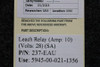 Leach Corp 237-EAU (Use: 5945-00-021-1356) Leach Relay (Volts: 28, Amps: 10) (SA) 