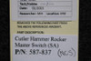 Cutler-Hammer 587-837 Cutler-Hammer Rocker Master Switch (NEW OLD STOCK) (SA) 