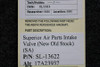 SL-13622 (Alt: 17A23937) Superior Air Parts Intake Valve (NEW OLD STOCK) (SA)