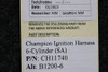 CH11740 (Alt: B1200-6) Champion Ignition Harness 6-Cylinder (SA)