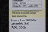 5566 Frantz Aero Oil Filter Assembly (SA)