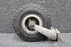Cessna Aircraft Parts 3244, 3413-1, 3410-5 Cessna 180H Tail Wheel Assembly with Fork and Arm 