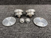 D'Shannon SA02722CH D’Shannon Products Fuel Caps & Plates Set with STC & 337 