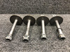 Robinson Helicopter & Airplane Parts A650-4, A267-1 Robinson R44II Jackshaft Fitting Bolt Set with Washers 