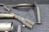 Lycoming IO-320-C1A Exhaust Stack, Muffler, and Shroud Assembly Set