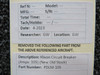 PDLM-105 Klixon Circuit Breaker (Amps: 105) (New Old Stock)