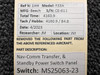 Beechcraft Parts MS25063-23 Beechcraft F33A Nav-Comm Transfer and Standby Power Switch Panel 