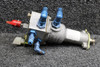 Beechcraft Parts 36-380026-1 Beech A-36 Fuel Selector Valve Assembly w Stop and Handle 