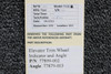 Piper Aircraft Parts 77899-002, 77879-003 Piper PA38-112 Elevator Trim Wheel Indicator and Angle 