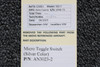 Micro AN3023-2 Micro Toggle Switch (Silver Color) 