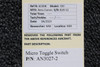 Micro AN3027-2 Micro Toggle Switch 