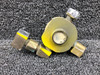Piper Aircraft Parts 11383-003 (Alt: 492-016) Piper PA18 Cub Fuel Selector Valve Assembly with Handle 