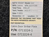 0711024-1 (Use: 0711024-4) Cessna 210 Cabin Door Striker Plate