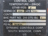 745432 Dynamic Controls Temperature Control Unit (Volts:28)