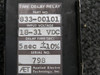 833-00101 (Alt: 209-075-372-1) Applied Electro Time Delay Relay (Volts: 18-31)