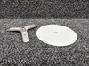 Beechcraft Parts 45-620020, 45-620021 Beech 95-C55 Horizontal Access Hole Cover Plate and Clamp 