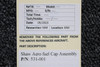 Shaw Aero 531-046 Shaw Aero Fuel Cap Assembly 