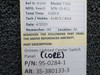 95-0284-1 (Alt: 35-380133-3) Grimes Lighted Center Switch Panel (115V) (Core)