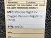 Precise Flight SVS1A Precise Flight Oxygen Vacuum Regulator (New Old Stock) 