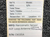 Narcomatic Sensor CNS35A Narcomatic Sensor ADF Loop Antenna (Minus Connector) 