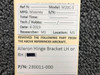 Mooney Aircraft Parts & Accessories 230011-000 Mooney M20C-S Aileron Hinge Bracket LH or RH 