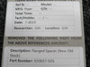 Piper Aircraft Parts 920037-505 Piper Flanged Spacer (New Old Stock) 