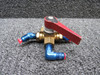 Piper Aircraft Parts 491-947 Piper PA28-180 Fuel Selector Valve Unit 