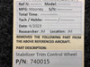 Mooney Aircraft Parts & Accessories 740015 Mooney Stabilizer Trim Control Wheel 