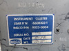 9025-3004 (Alt: 6608303-1) Insco Instrument Cluster (Worn Paint)