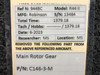 C146-3-M Robinson R44II Internal Main Rotor Gear