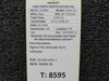 23-501-031-1 Sigma-Tek 5000B-38 Attitude Gyro Indicator