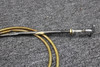 455-256 Piper PA30 Parking Brake Control Cable Assembly (L: 41-1/2”, 47-1/4”)