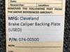 074-00500 Cleveland Brake Caliper Backing Plate