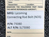 75060 (Alt: SL75060) Lycoming Connecting Rod Bolt (New Old Stock)