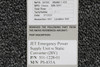 501-1228-01 JET PS-835A Emergency Power Supply Unit w Static Converter (28V)