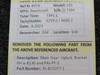 Beechcraft Parts 35-815077-1 Beechcraft S35 Main Gear Uplock Bracket RH with 8130 and PAI-PT-1 