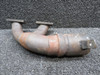  Glasflugel 304MS Exhaust Manifold Assembly w Probe Holes (Weld Repaired) 