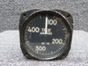 724C-5-011 Kollsman Type M-1 True Airspeed Indicator (Minus Probe) (100-450 Knots)